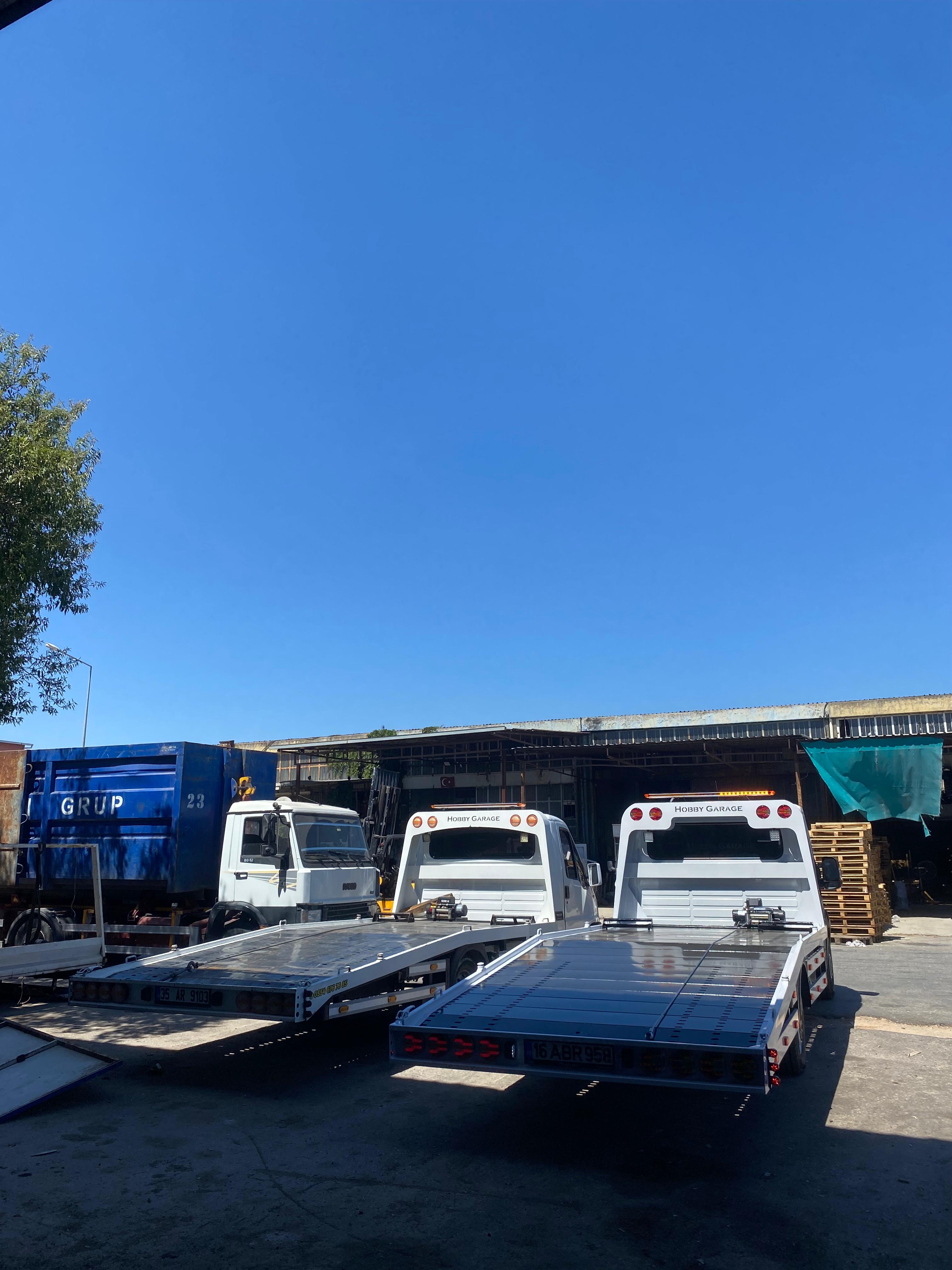Hobby Garage çekici araçları ve taşıma platformları