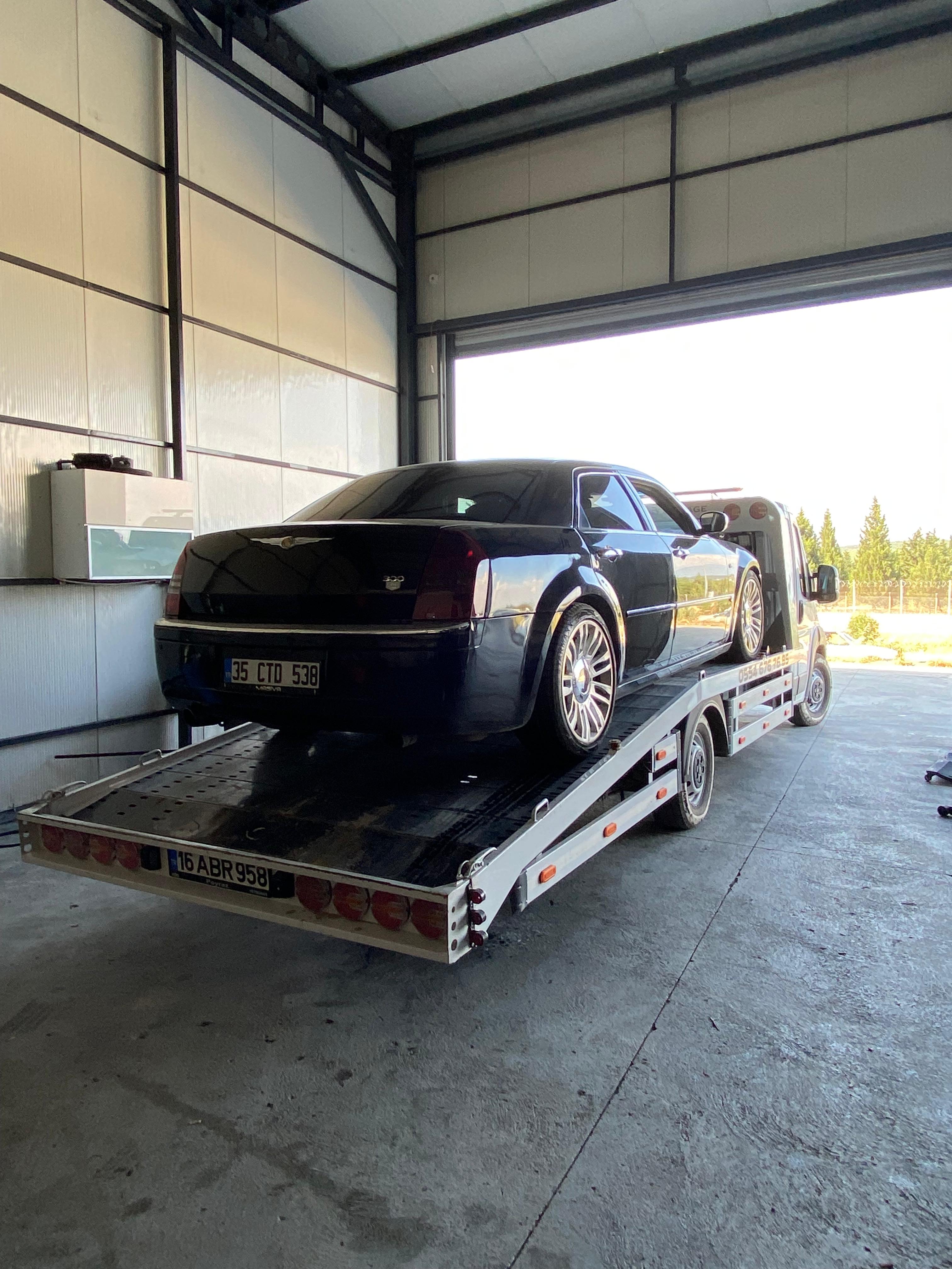 Hobby Garage İzmir oto çekici ile yapılan gerçek araç taşıma işi, kare 11
