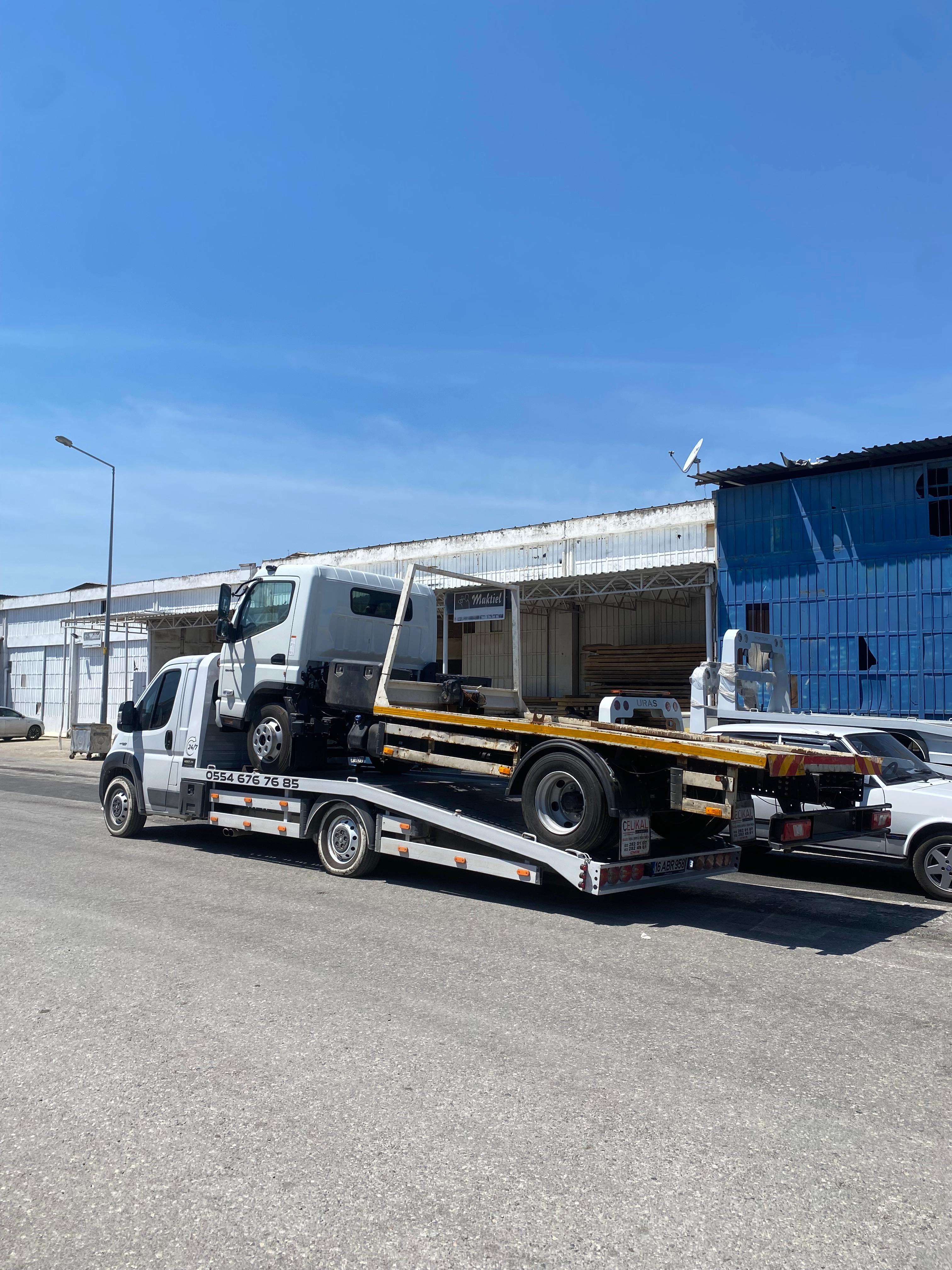 Hobby Garage İzmir oto çekici ile yapılan gerçek araç taşıma işi, kare 13
