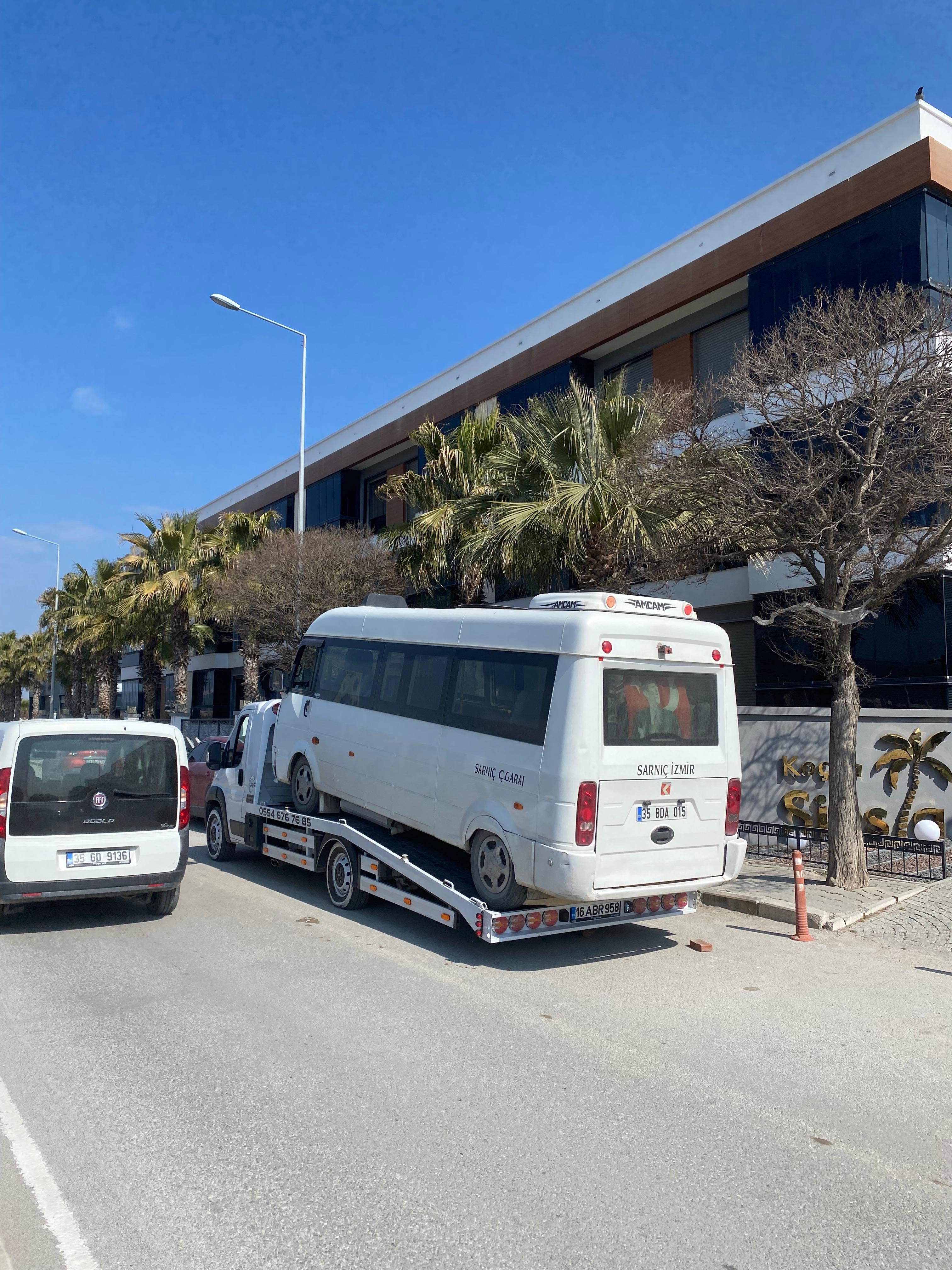 Hobby Garage İzmir oto çekici ile yapılan gerçek araç taşıma işi, kare 16